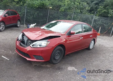 2016 Nissan Sentra Sv из США, поврежденный, VIN 3N1AB7AP0GY215920